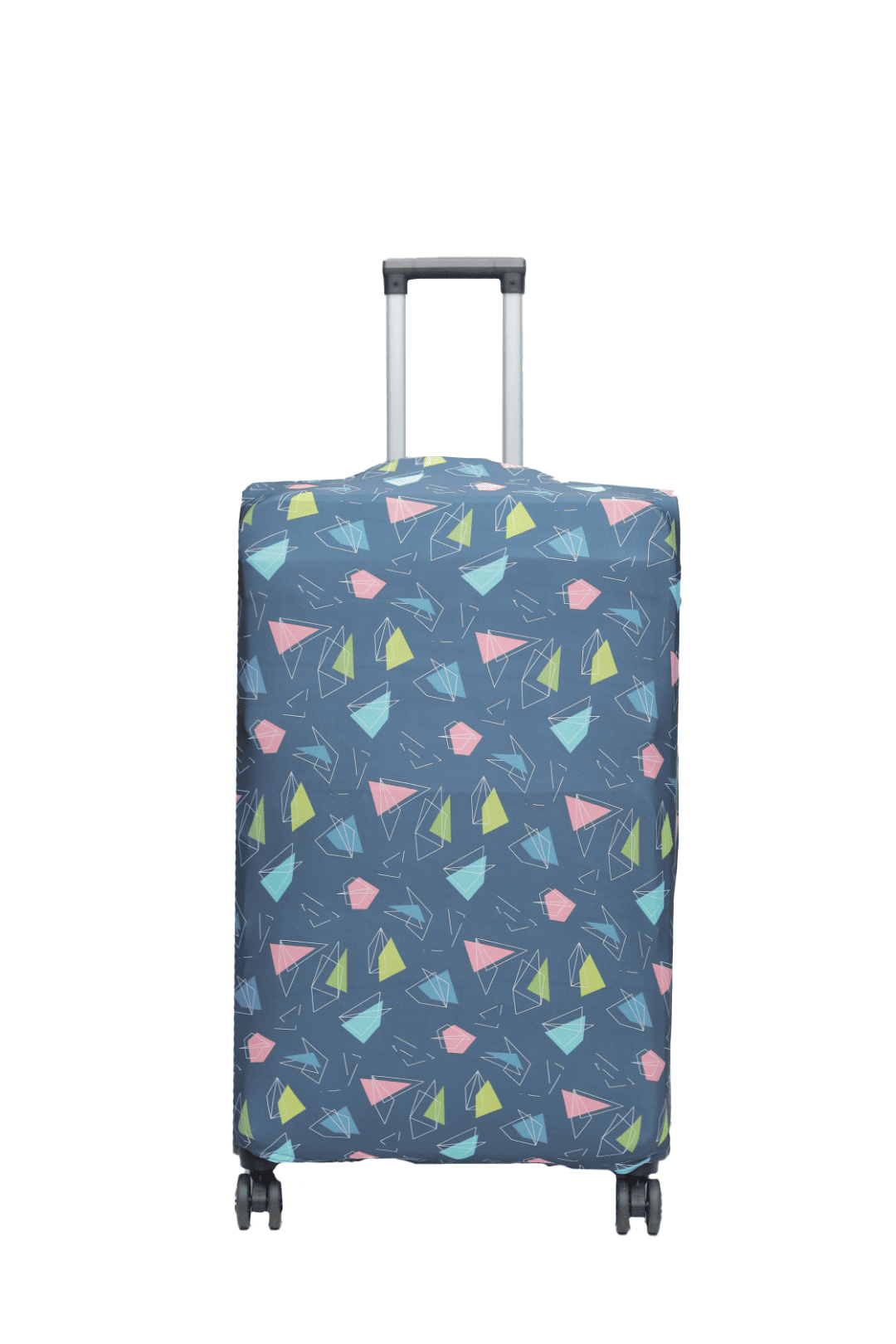 Pastel Mosaic Luggage Cover