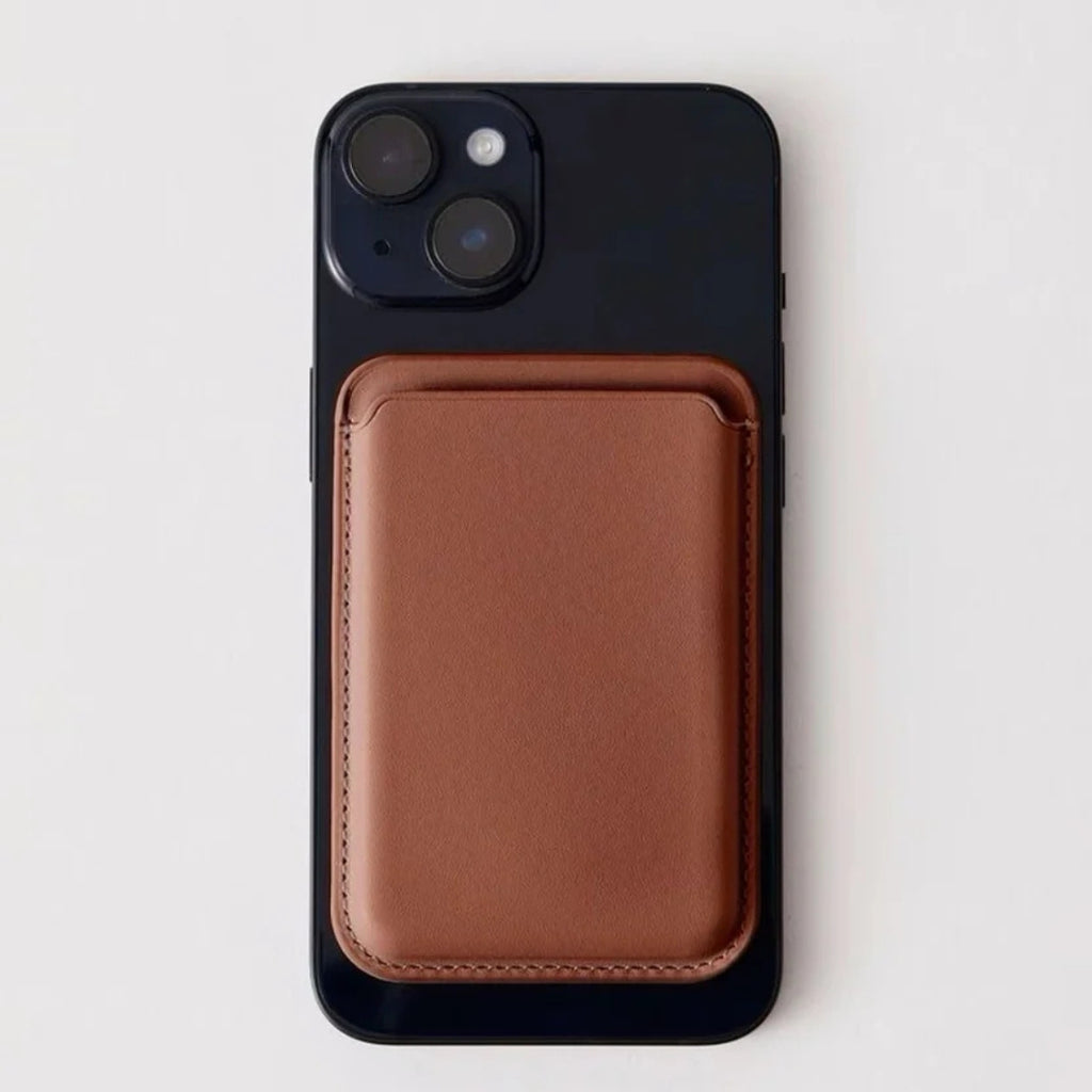 The secure magsafe leather wallet