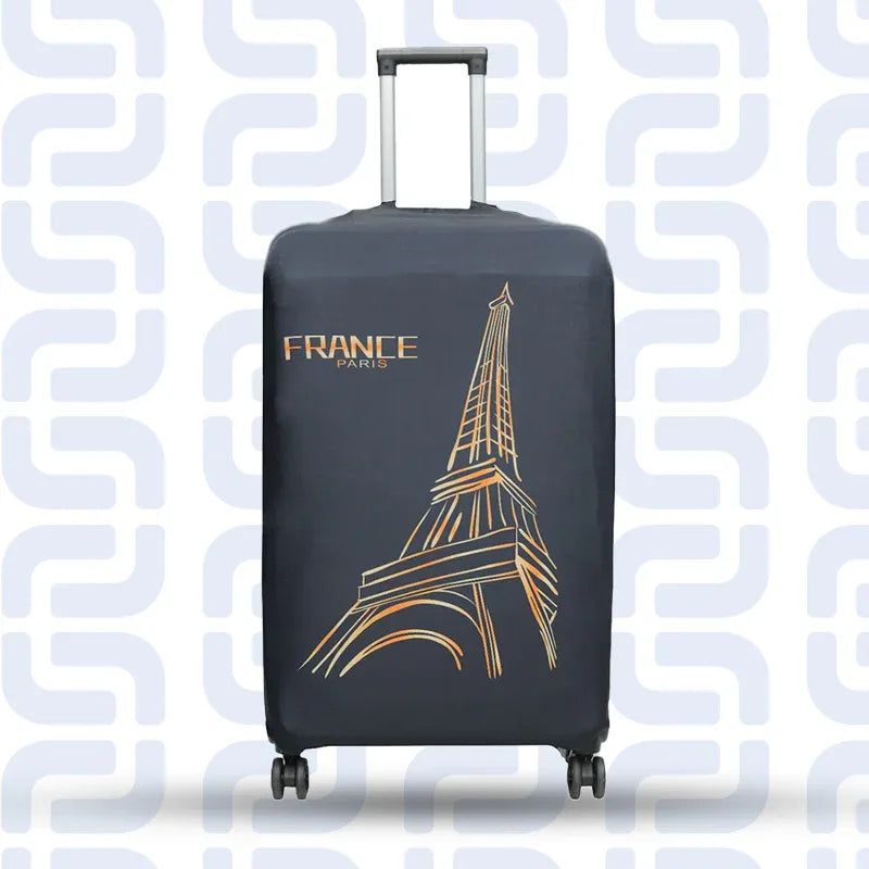 Paris Voyage Luggage Cover - Ristoss