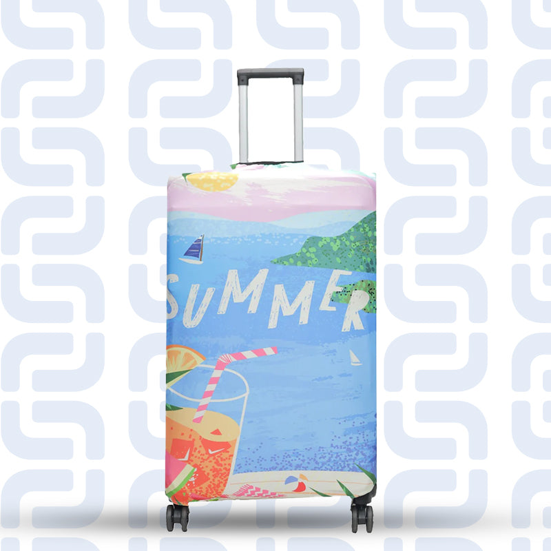 Summer Shine Luggage Cover