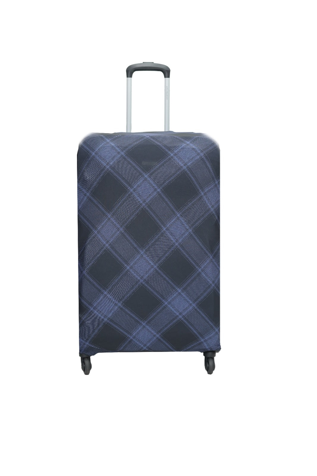 Checked Blocks Luggage Cover
